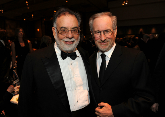 Steven Spielberg and Francis Ford Coppola