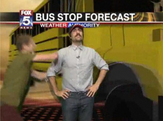 5. Michael Cera and Jason Schwartman Do the Weather