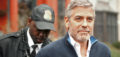 George Clooney protests outside the Sudanese Embassy, March 16 2012 (Getty Images)