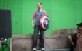 Joss Whedon on 'Avengers' set