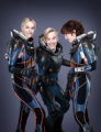 Prometheus space suit - Charlize Theron, Michael Fassbender, Noomi Rapacevia EW.com