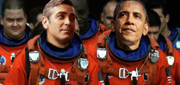 Starmageddon - George Clooney, President Obama