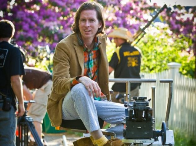 Wes Anderson on 'Moonrise Kingdom' set