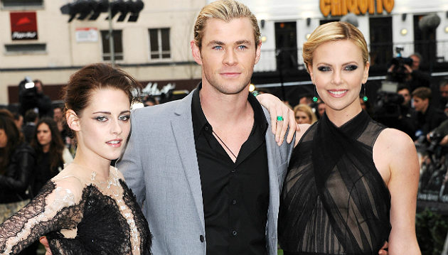 Snow White and the Huntsman - Kristen Stewart, Chris Hemsworth, Charlize Theron