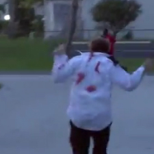 Zombie Prank Gone Wrong