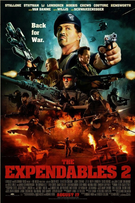 Expendables 2 Poster