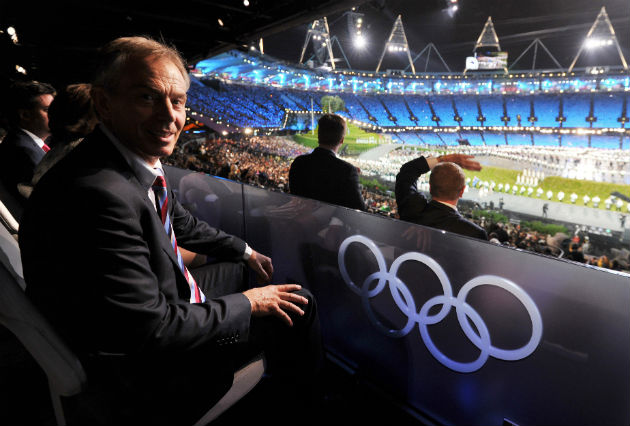 2012 Olympics Tony Blair