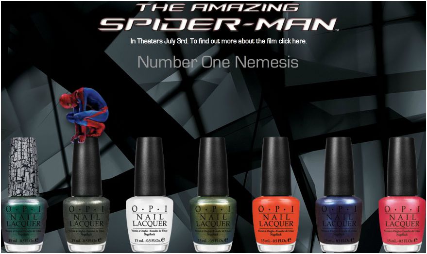 Spider-Man nail polish