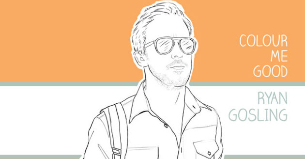 Ryan Gosling Coloring Book