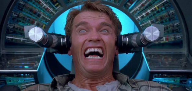 Total Recall Arnold Schwarzenegger Cameo