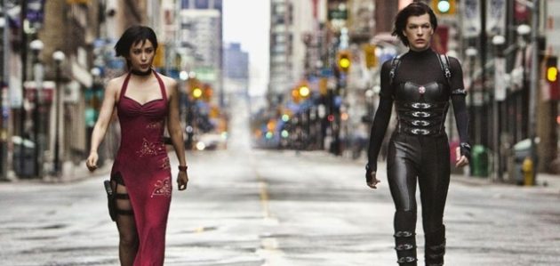Milla Jovovich raps - 'Resident Evil'