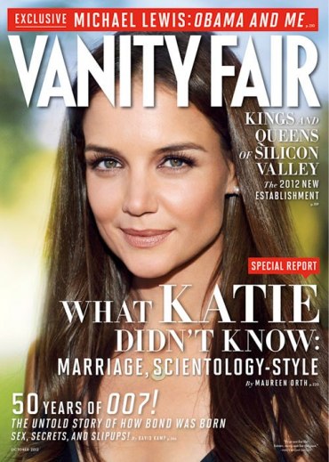 Scientology search for Tom Cruise girlfriend -- Vanity Fair cover story