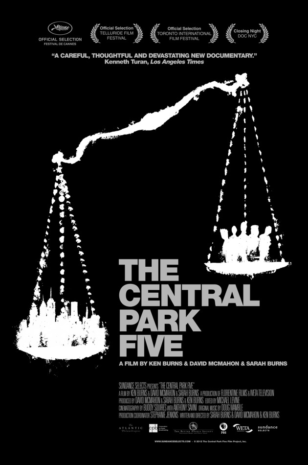 The Central Park Five exclusive poster