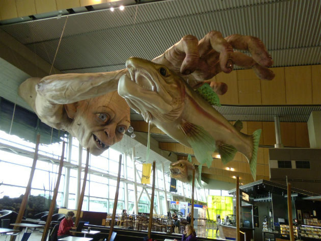 New Zealand Airport Gollum