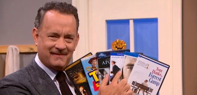 Tom Hanks promotes 'Cloud Atlas' on 'The Colbert Report'