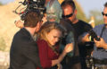 PHOTO: Portman & Fassbender's Malick Embrace Interrupted By Lizard Man
