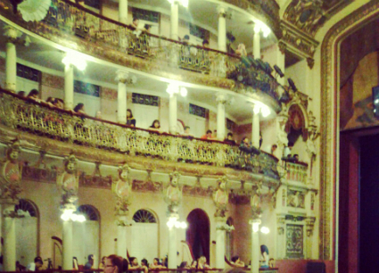 Manaus Brazil Teatro Fitzcarraldo