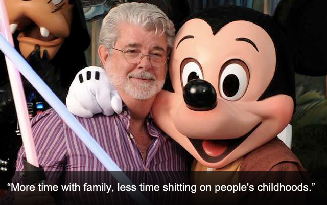 George Lucas Celebrity Resolutions